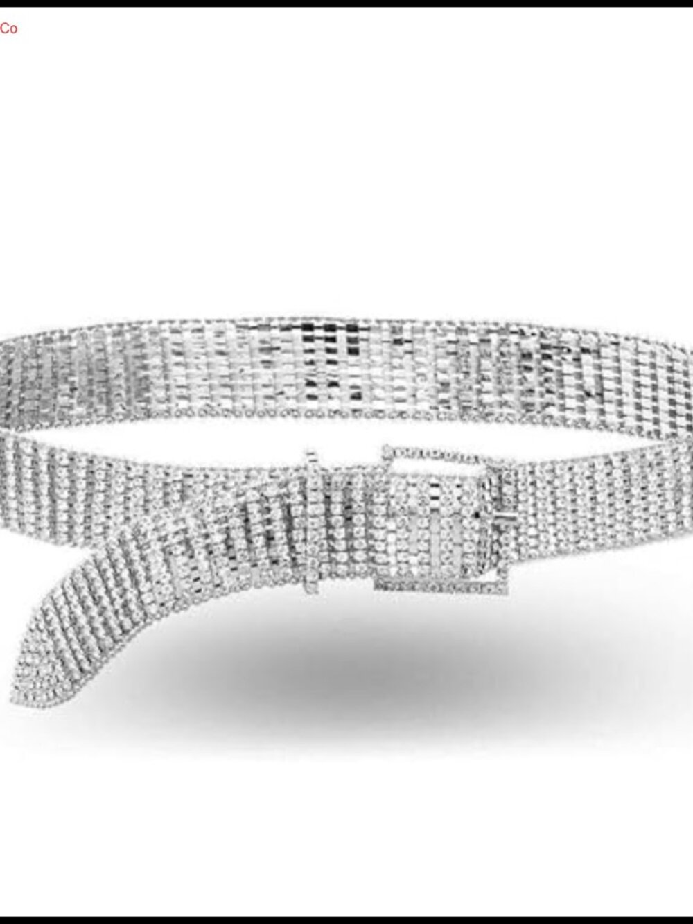 Rhinestone Belt Bling Crystal Shiny Waist Dress Belt Glitter Chain Wedding Party